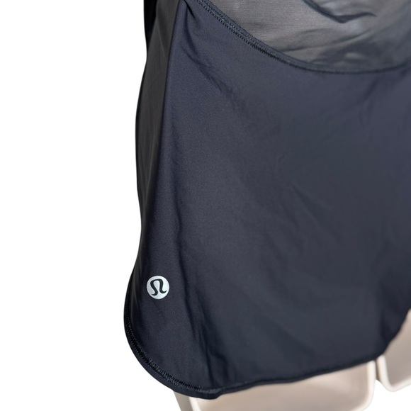 Lululemon Tank Top Womens 8 Black2 in 1 Twist Around Racerback Built in Bra - Picture 7 of 15